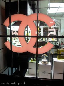 Chanel pop up Covent Garden