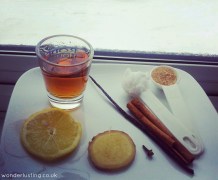 Hot buttered rum - coconut oil ingredients