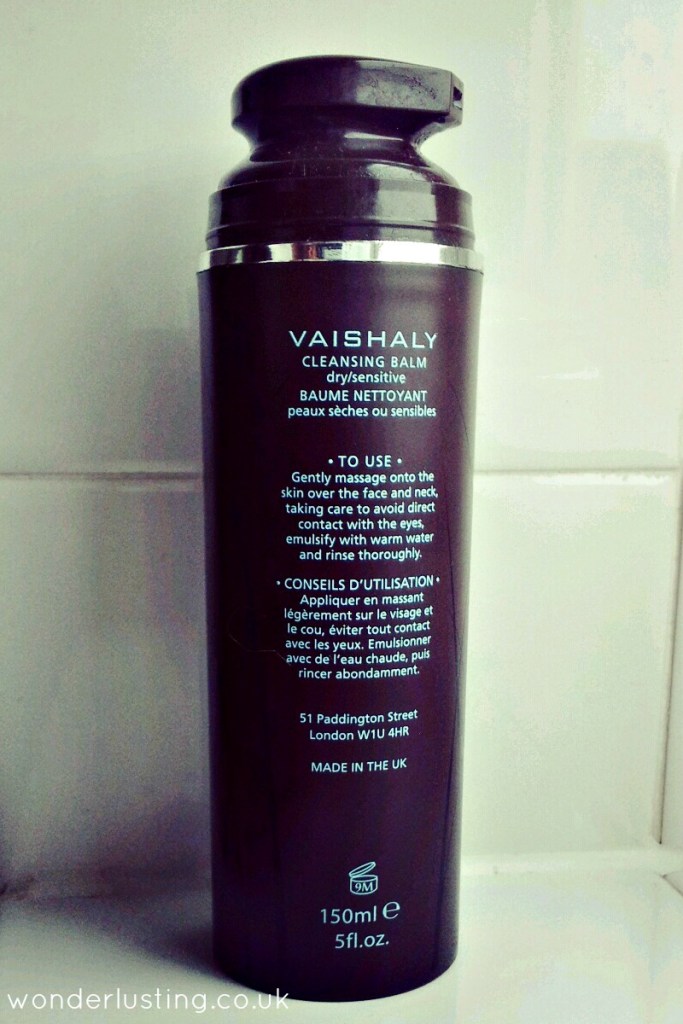 Vaishaly cleansing balm