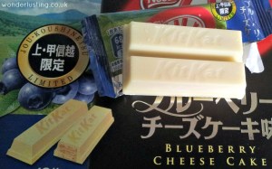 Blueberry cheese cake Kit Kat