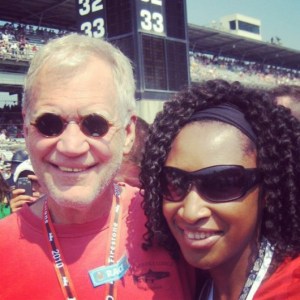 Indianapolis native and petrolhead, David Letterman