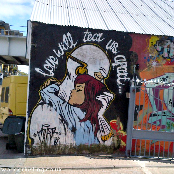 Love will tear us apart by Cept, Hoxton