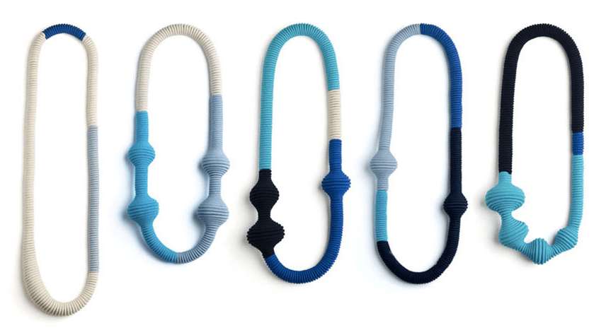 Eleanor Bolton blue collection necklaces