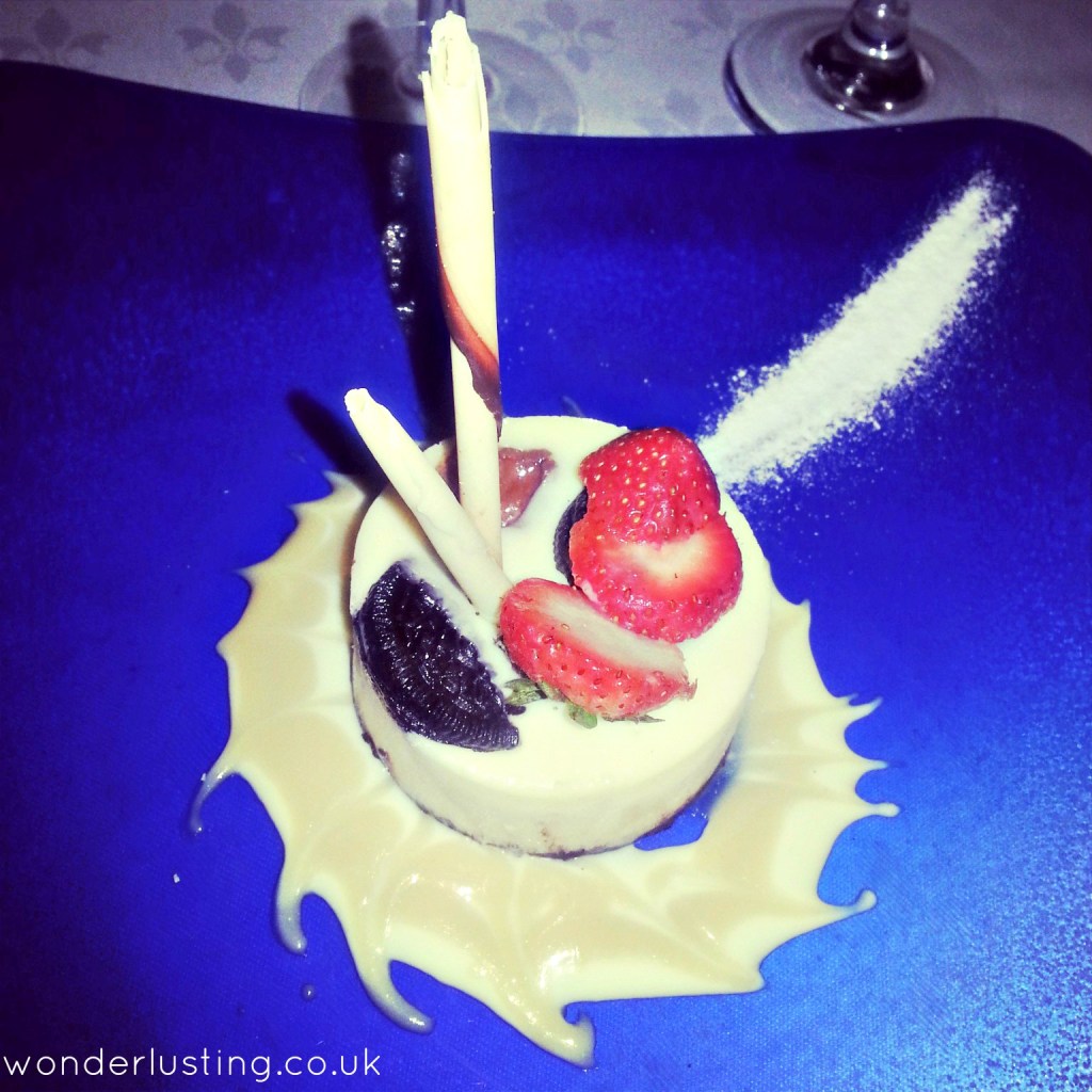 The Tides Barbados - homemade Mars Bar and Oreo Cheesecake