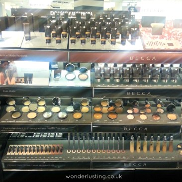 Sephora Becca Cosmetics Counter