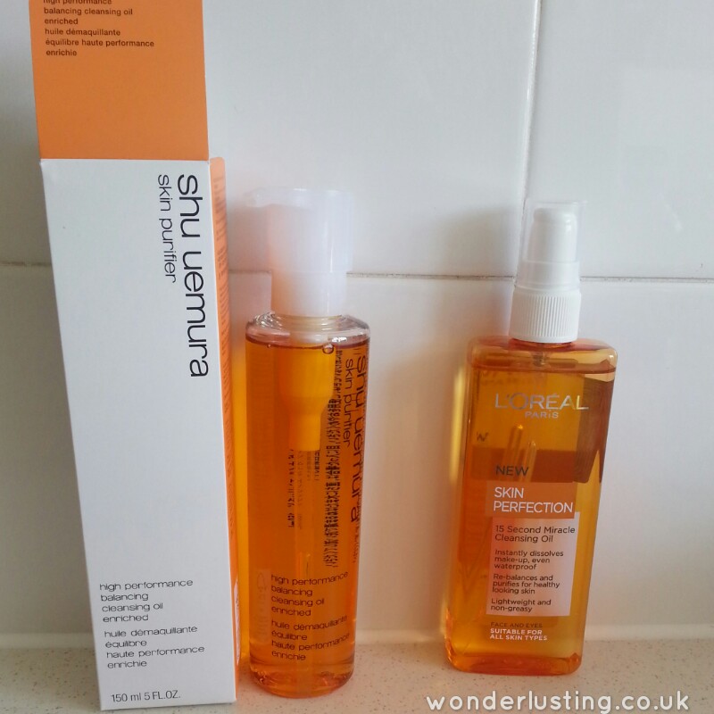 Shu Uemura and L'Oreal. Cleanser twins?