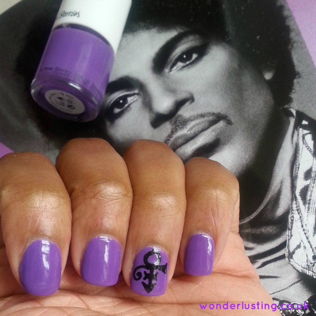 Purple WAH Nails Prince