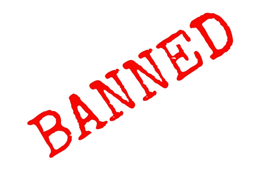 Banned banner