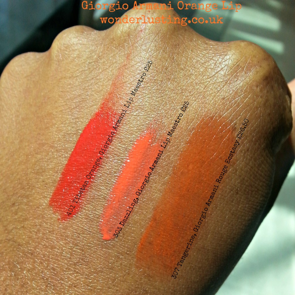 Giorgio Armani Orange lip