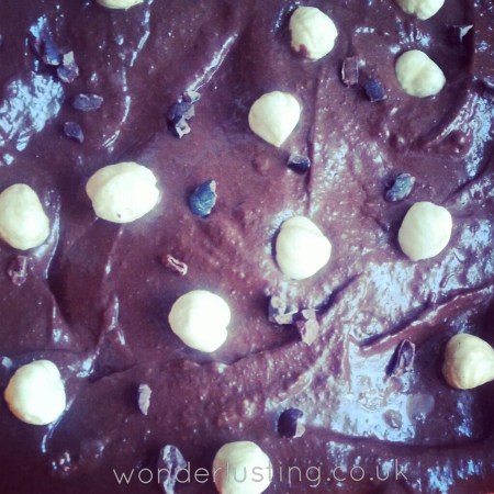 vegan black bean brownie 