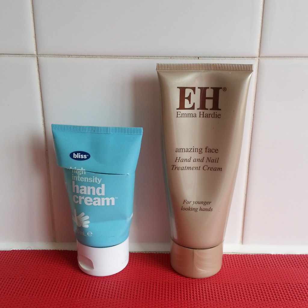 Bliss High Intensity hand cream replaced with Emma Hardie amazing face nail and hand treatment cream 