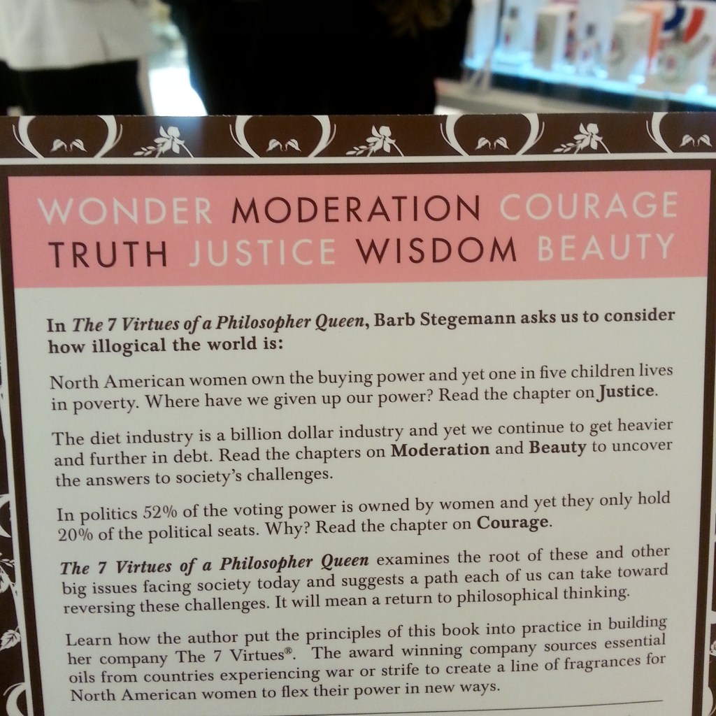 The 7 Virtues of a Philosopher Queen, by Barb Stegemann