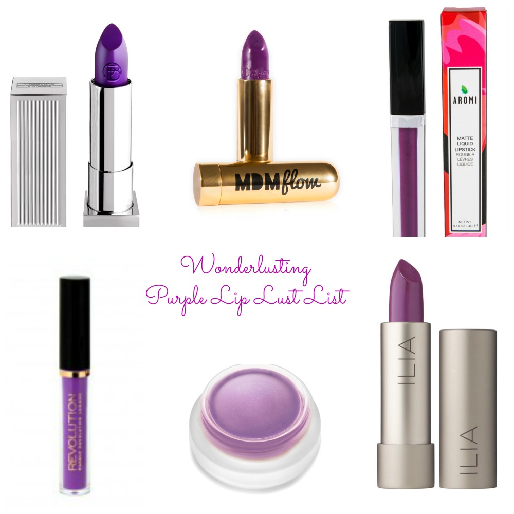 Purple Lipstick Lust&nbsp;List