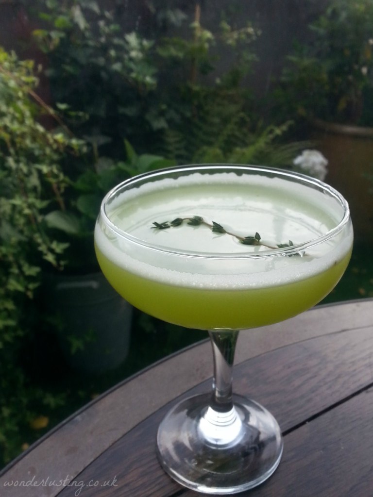 Secret Garden cocktail in Selfridge's secret garden