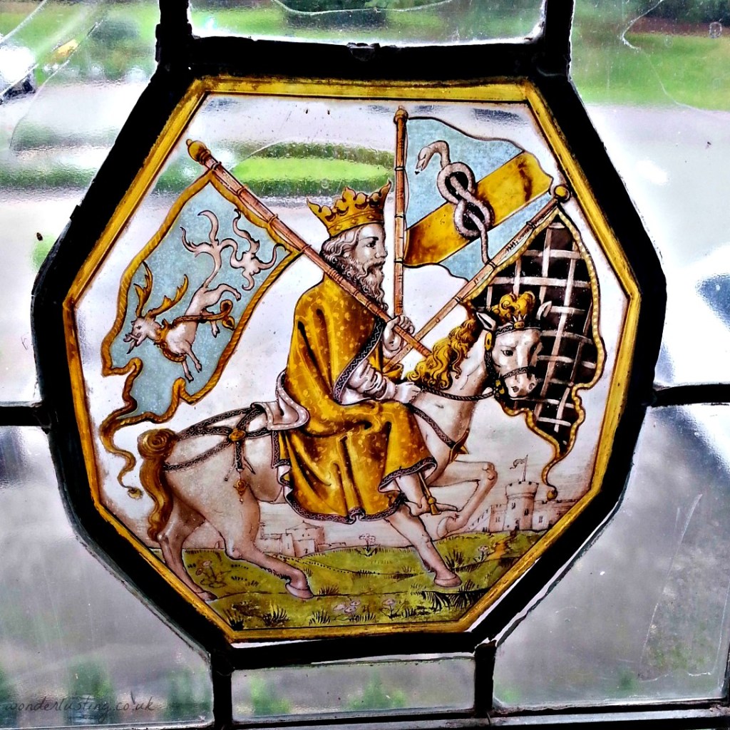 Stained glass, Laura Ashley The Manor hotel