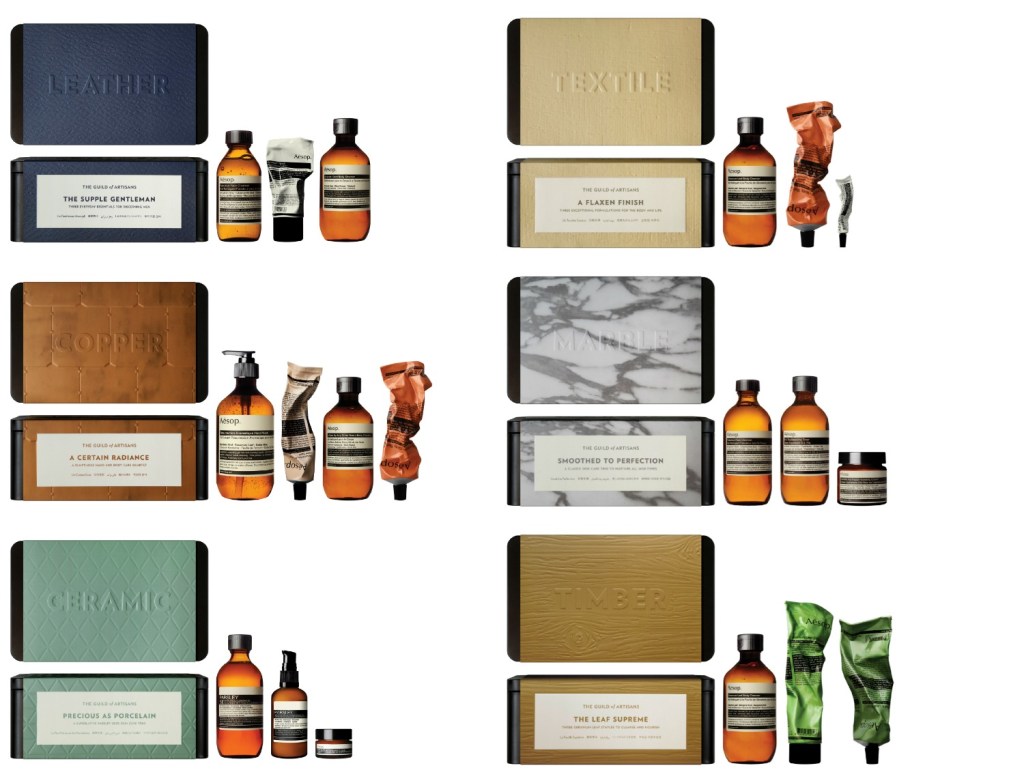 Aesop gift sets