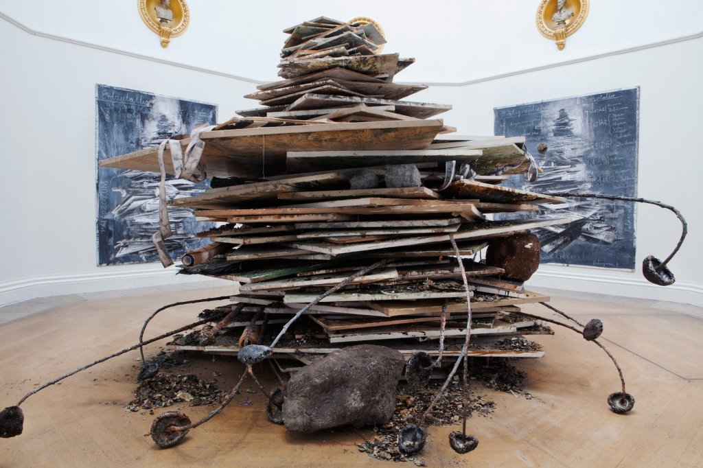 Anselm Kiefer, Ages of the World, 2014 Private collection Photo courtesy Royal Academy of Arts. Photography: Howard Sooley / © Anselm Kiefer. 