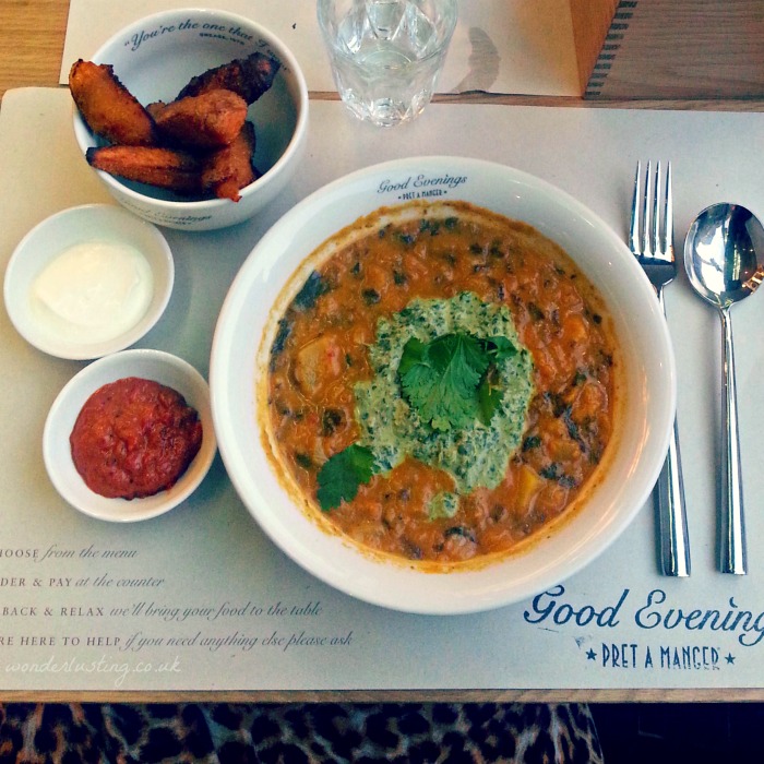 Pret Good Evenings meal