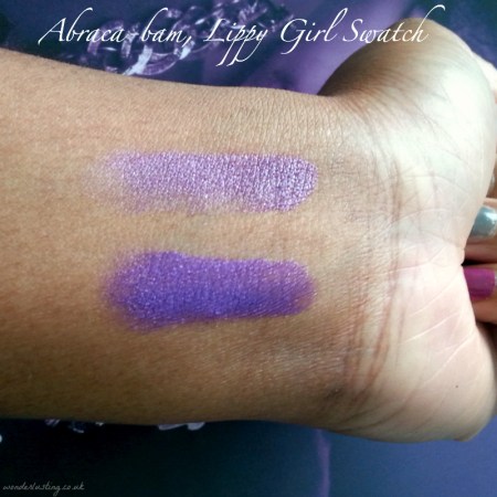 Abraca-bam vegocentrick vegan lipstick on dark skin
