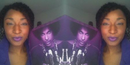 Prince purple lipstick