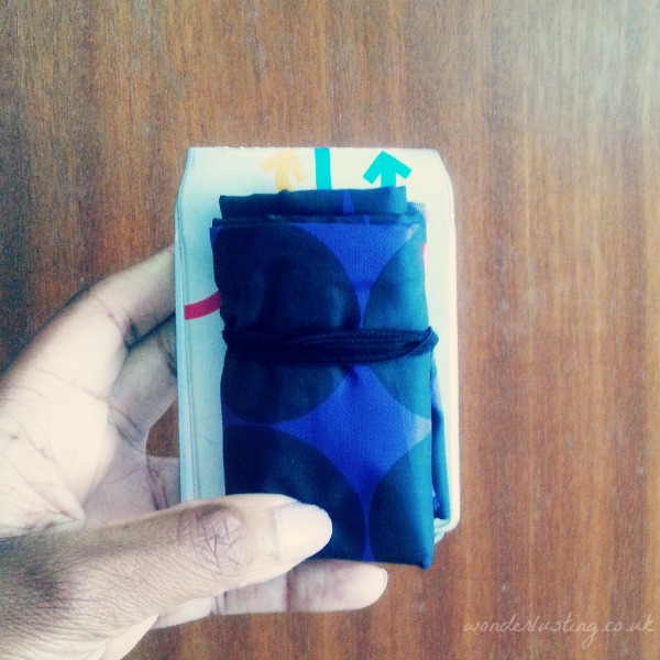 The ZPM daily shopper. Folds up smaller than my Oysercard.