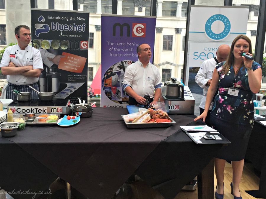 Michael, Head Chef Catherine Farina, founder, The Chef's Forum