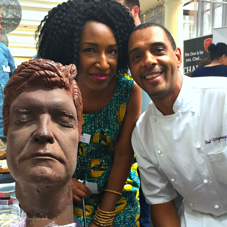 Phillip Schofield chocolate head by Paul Wayne Gregory