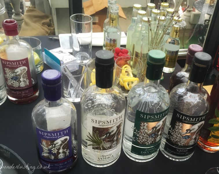 Sipsmith London Gin Tasting