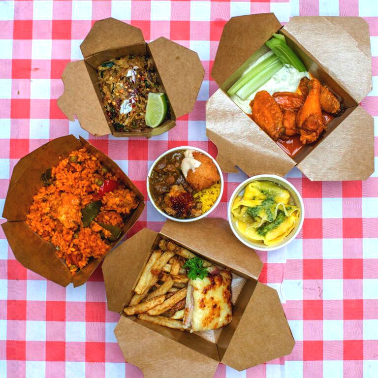 Travelsupermarket International Street Food Challenge dishes 