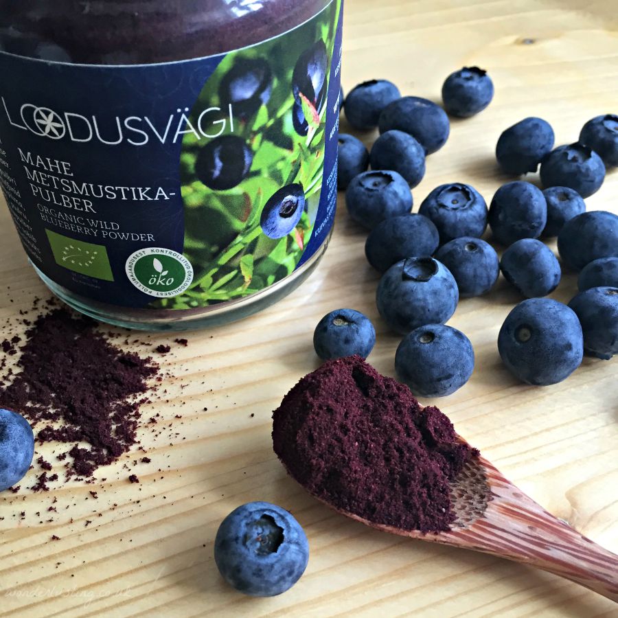 orgaic wild blueberry powder