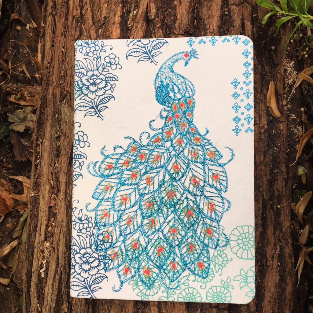 Galison-peacock-journal-notebook