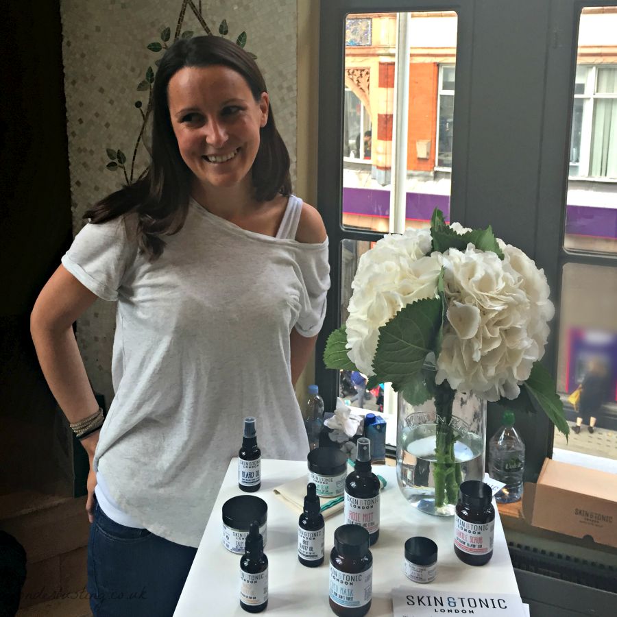 Sarah Hancock, founder, Skin & Tonic