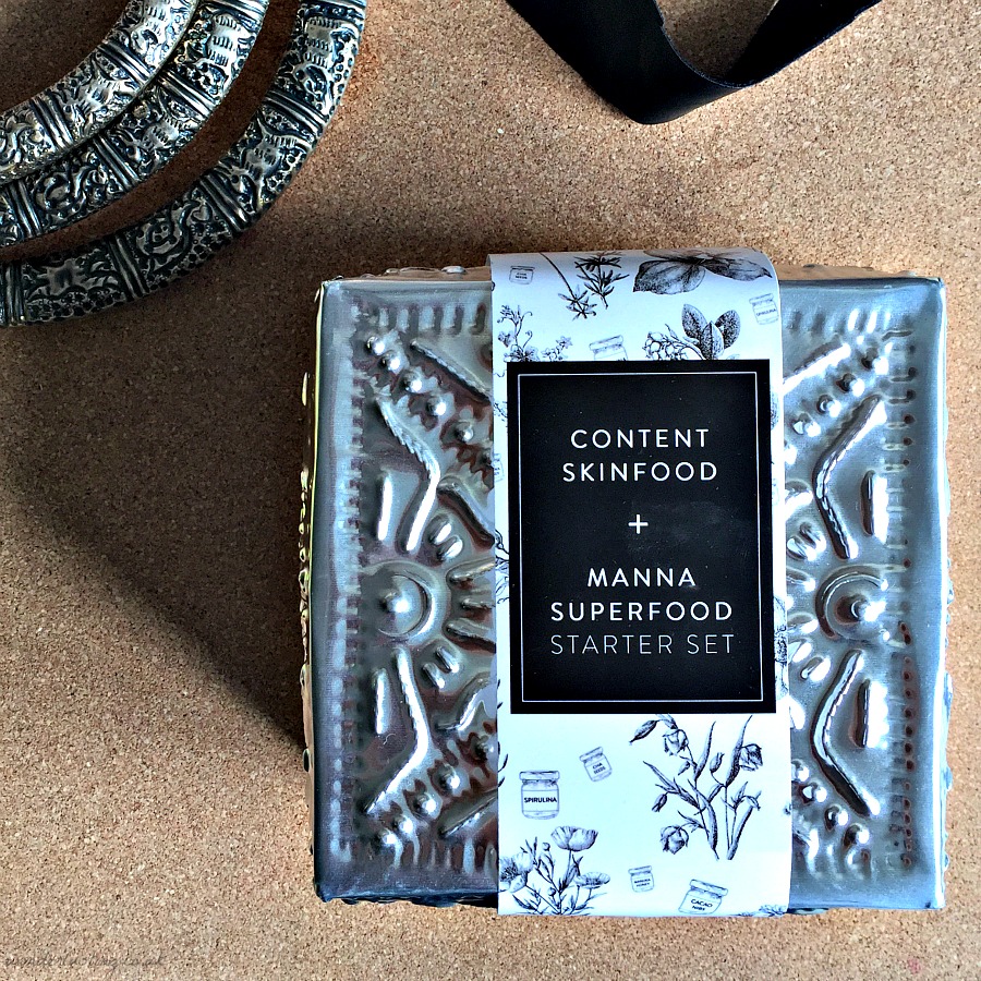 content skinfood + manna superfood starter set
