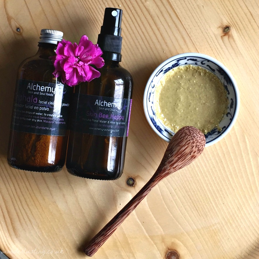 alchemy skin &amp; soul triphala cleanser and floral water