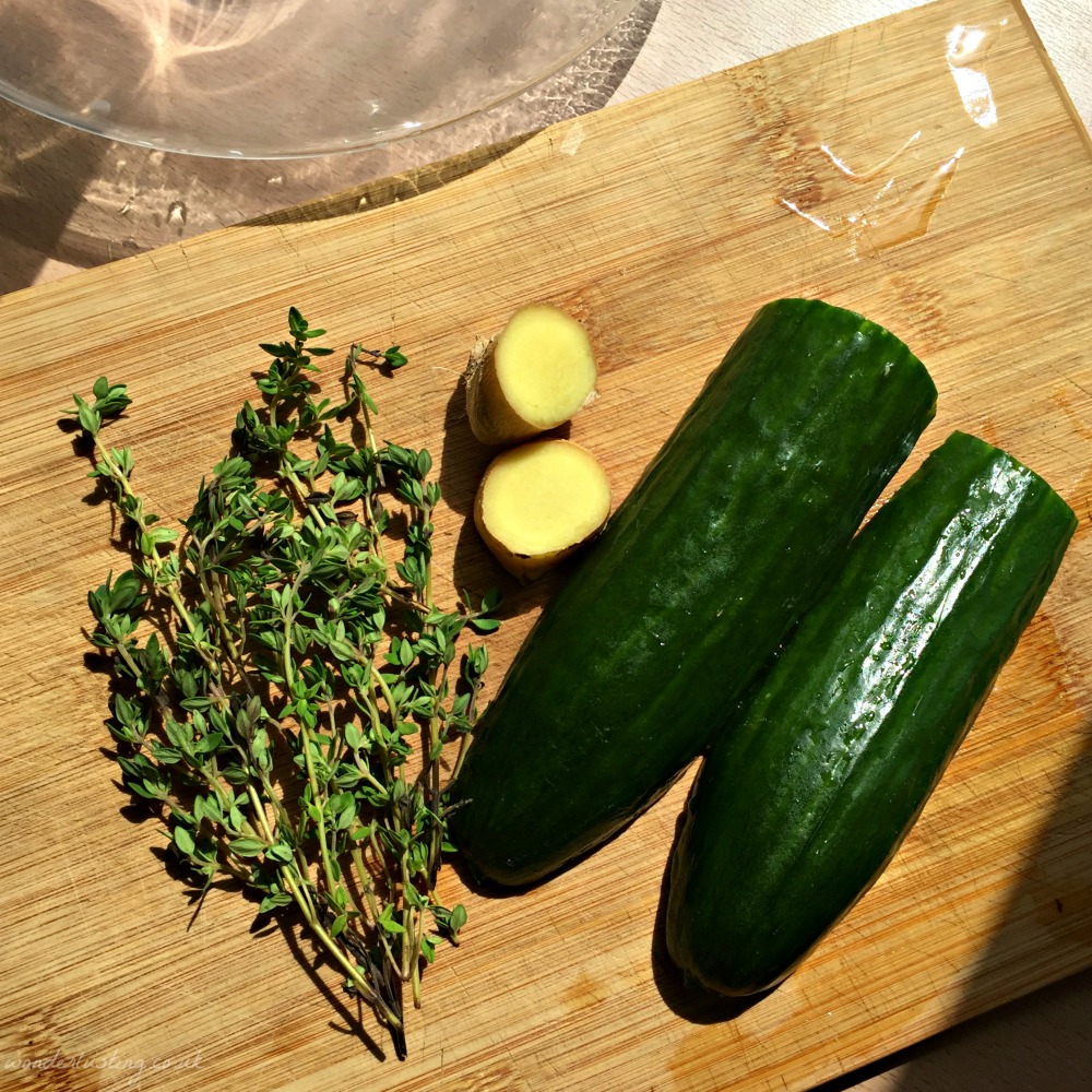 Cucumberade ingredients