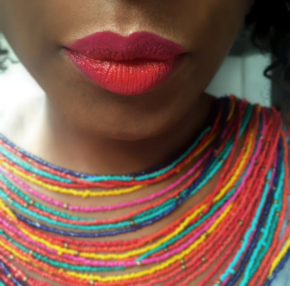 Glo & Ray Pink and Orange Ombre Lip