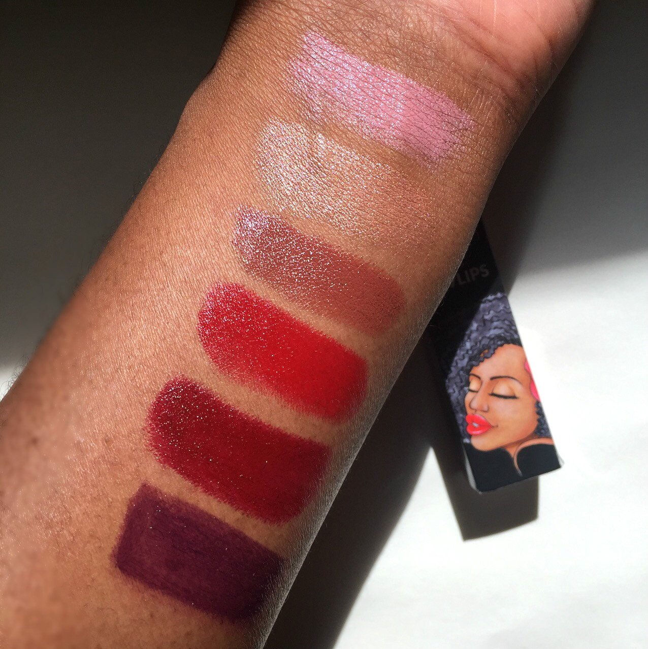 LuvLips swatches