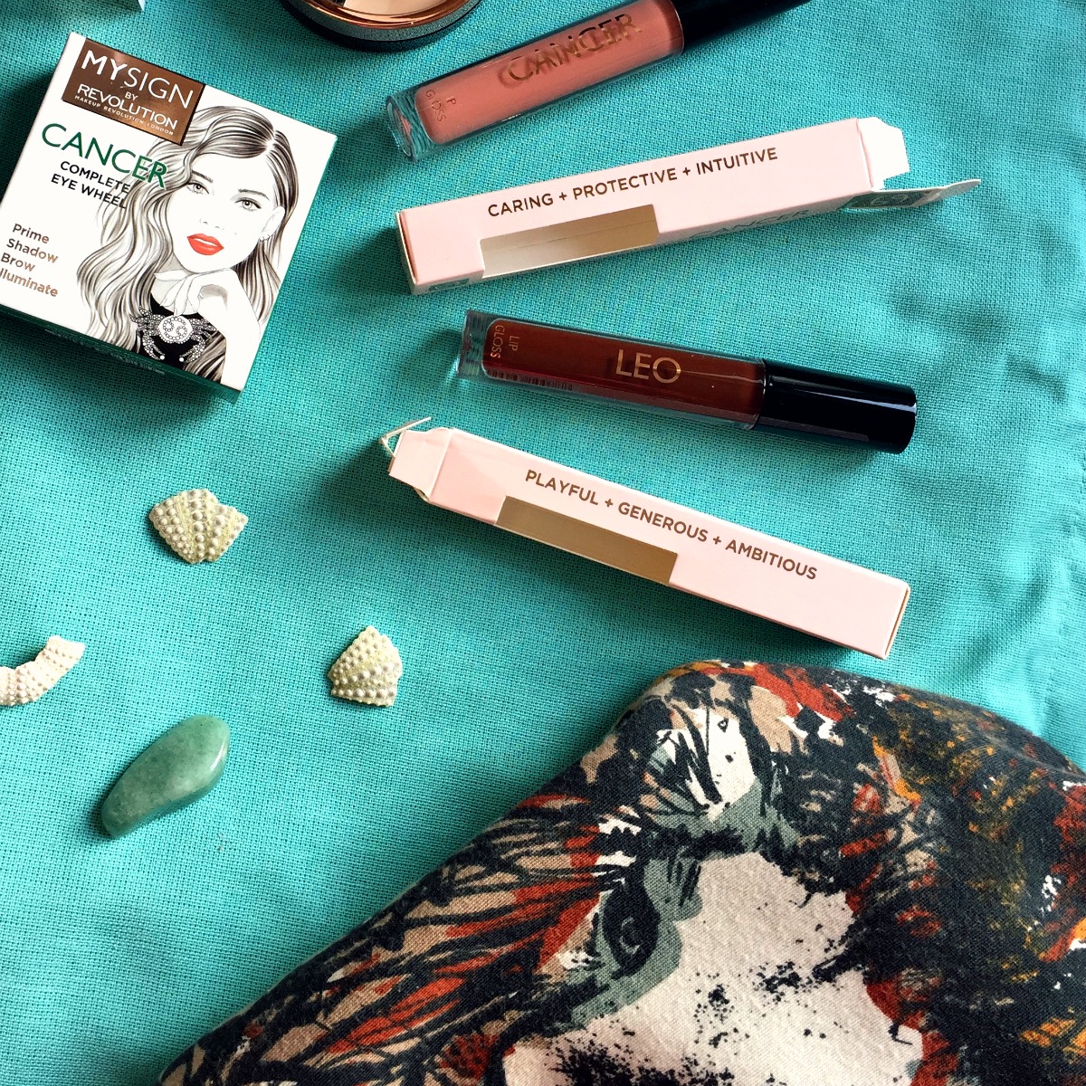 MYSIGN by Makeup Revolution Cancer complete eye wheel and lipgloss collection