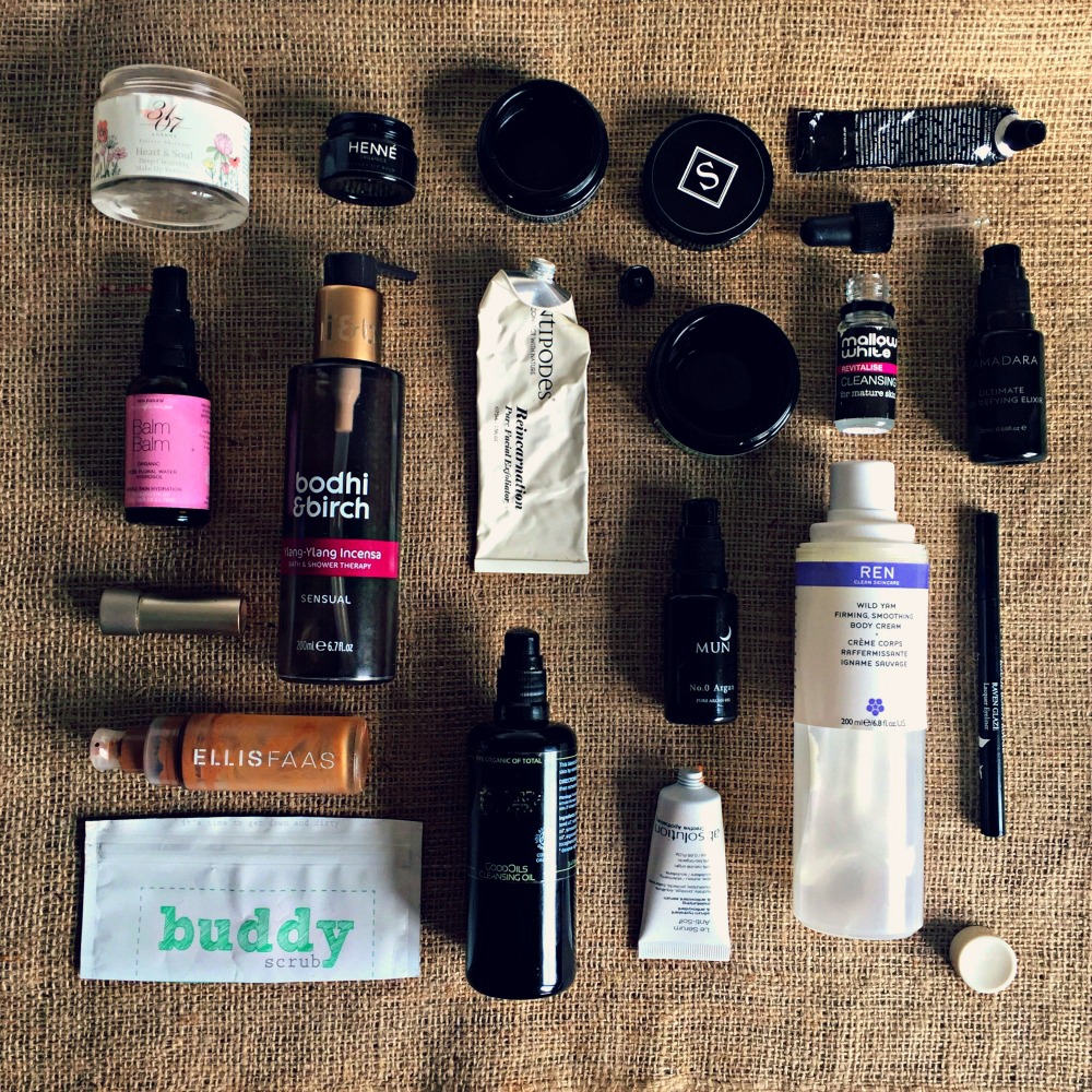 green beauty empties 2017