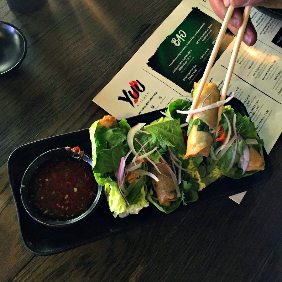Vietnamese Vegetable Ssam, Yuu Kitchen