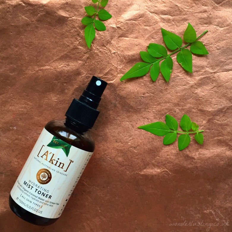 A'kin hydrating mist toner
