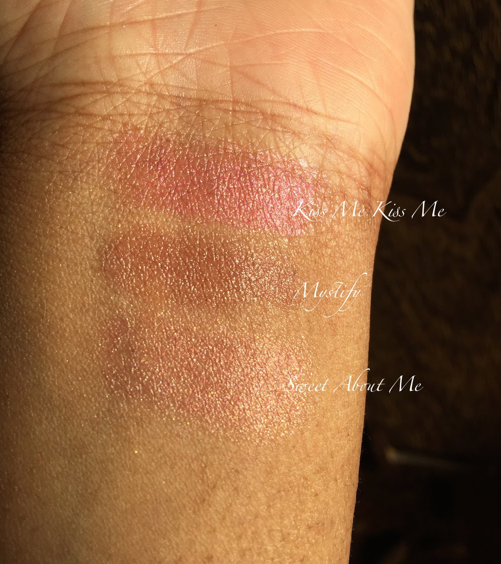 neek vegan lipstick swatches on dark skin