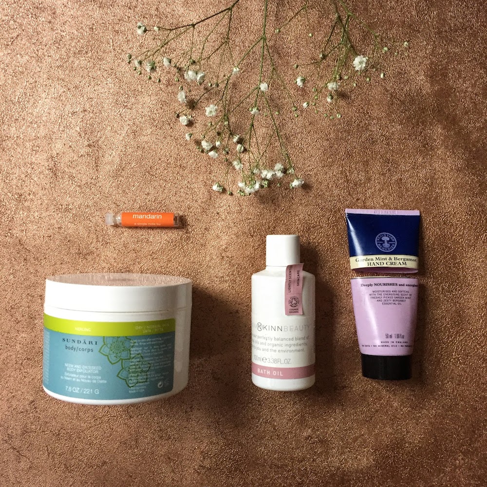 green beauty empies - november 2017 - peck on the cheek