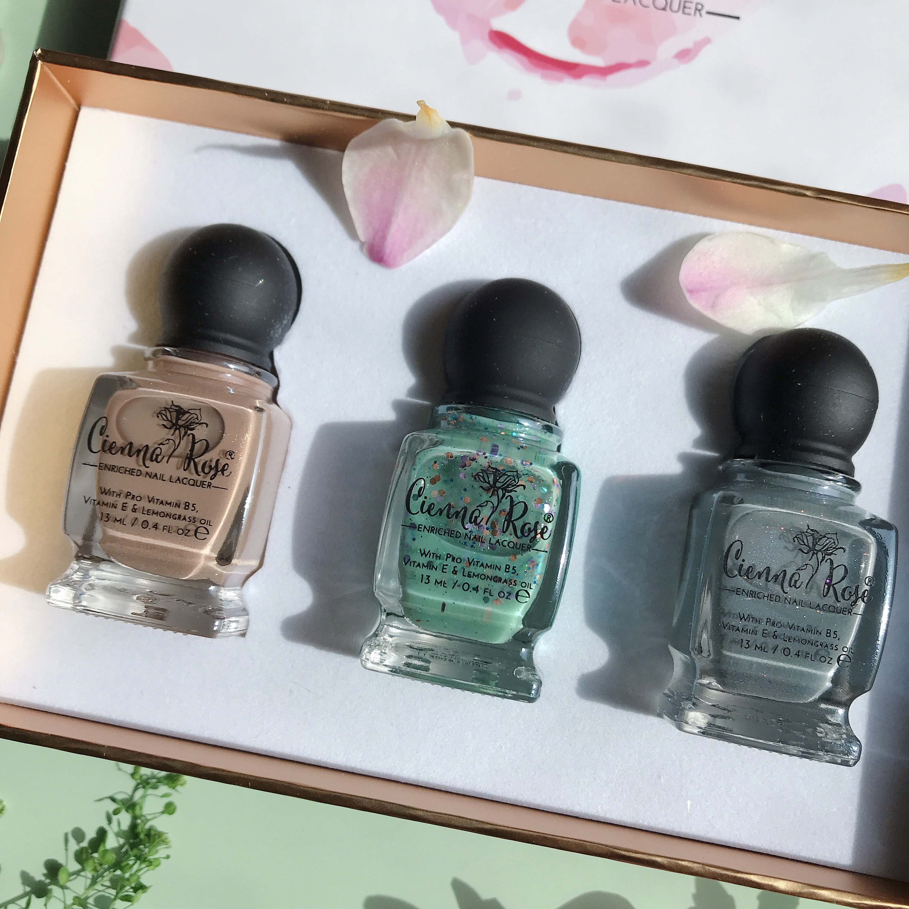 Cienna Rose 12-free nail polish