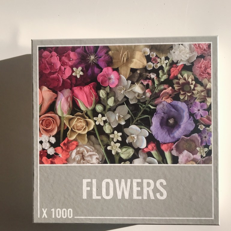 Cloudberries Flowers sustainably made jigsaw