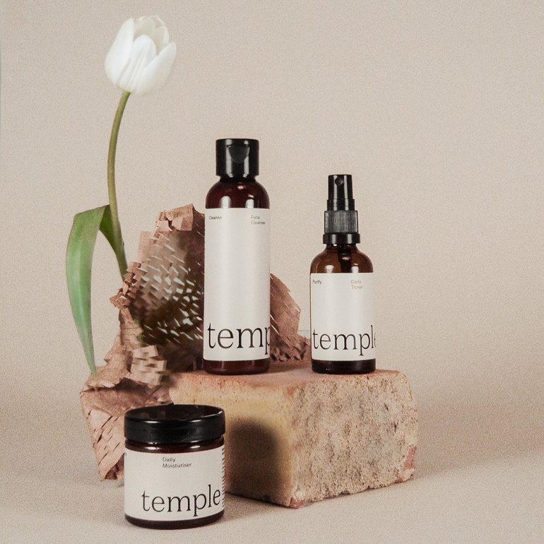 Temple skincare for black men